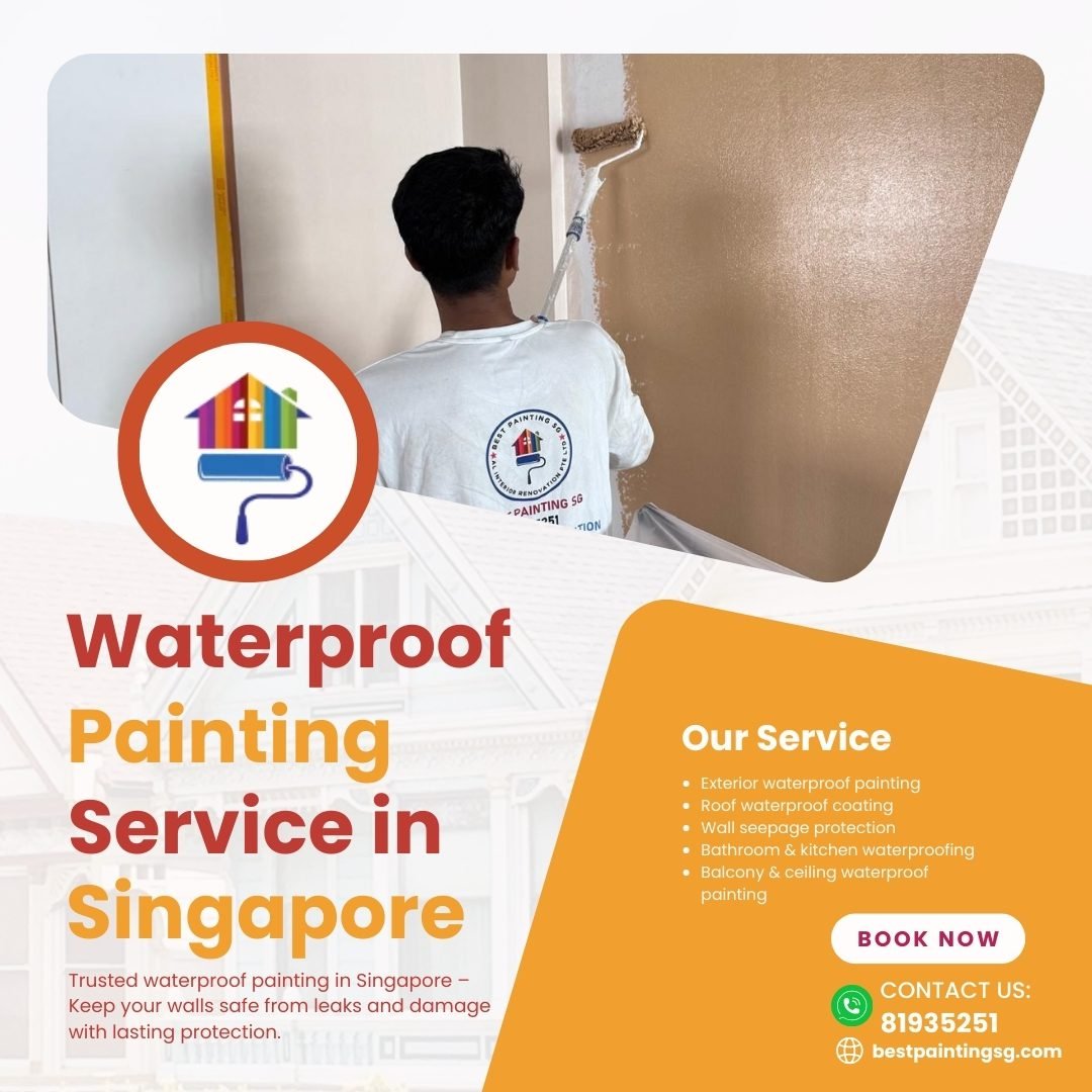 Waterproof Painting Services in Singapore