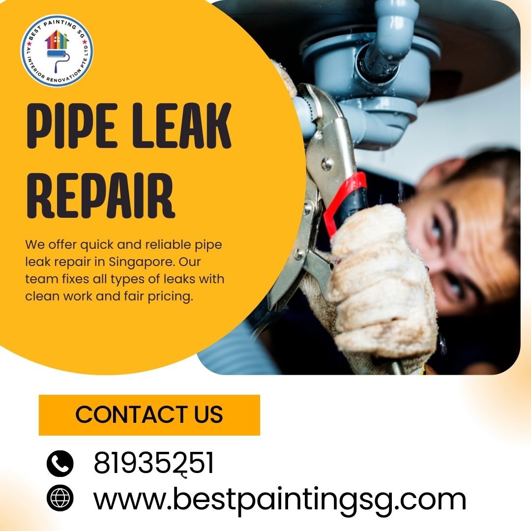 Pipe leak repair Singapore