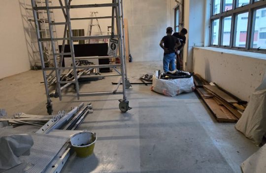 Courve design partition job